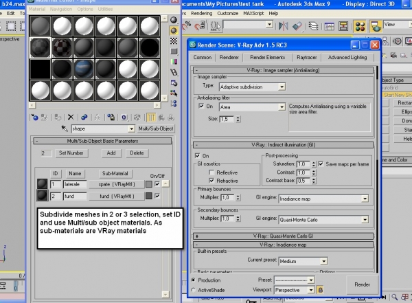 Creation of 3D arch project: Step 5